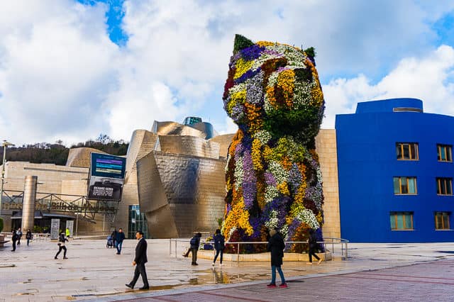 Guggenheim Museum in bilbao spain