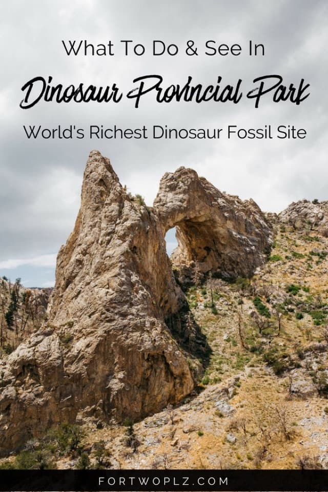 Dinosaur Provincial Park in Alberta, Canada not only has beautiful badlands scenery, but also has the world’s richest dinosaur fossil site. This UNESCO World Heritage Site is perfect for glamping, camping, hiking and outdoor activities. Click through to read more. #alberta #drumheller #Canada #roadtrip #travelcanada #travelguide #tripplanning #traveltips #itinerary #thingstodo #traveldestinations #summertravels #instagramspots #photospots #adventure #adventureseeker #bucketlist #adventuretravel