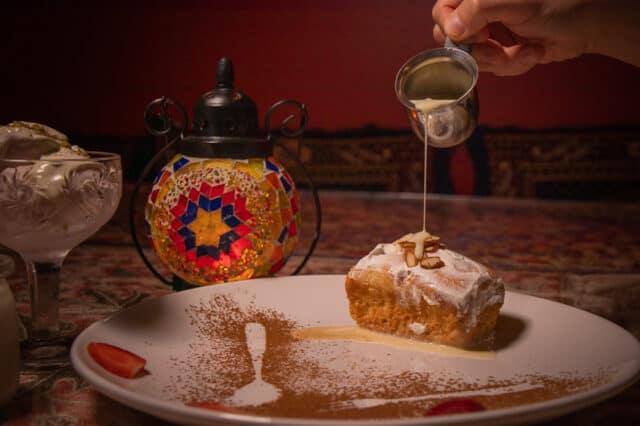 desserts at afghan kitchen in surrey bc