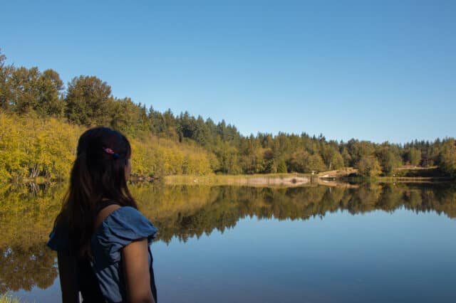 green timbers urban forest in surrey bc