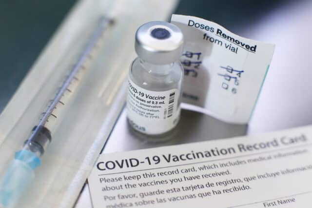 covid vaccine record