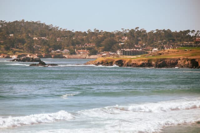 carmel beach in california