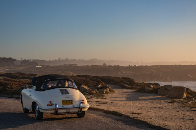 17 mile drive monterey bay sunset