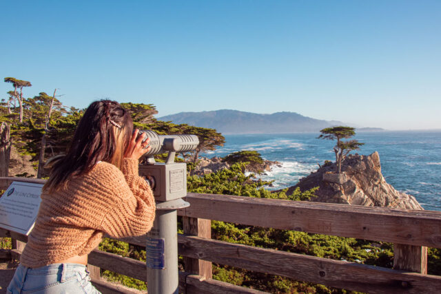 lone cypress lookout point on monterey bay 17 mile drive