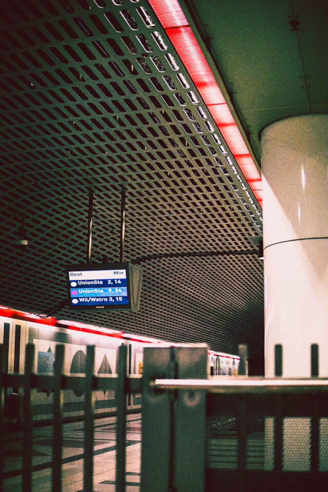 los angeles metro station