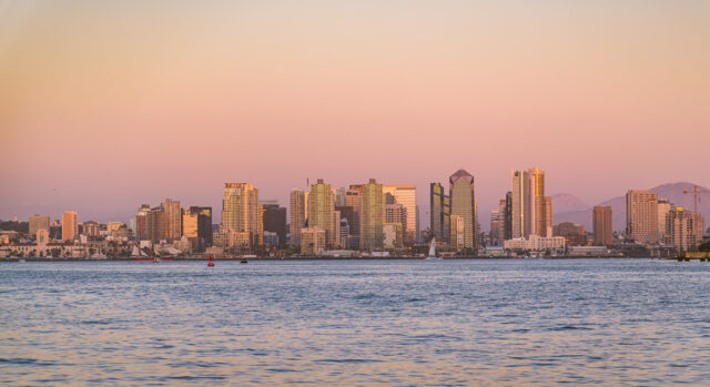 san diego city skyline california