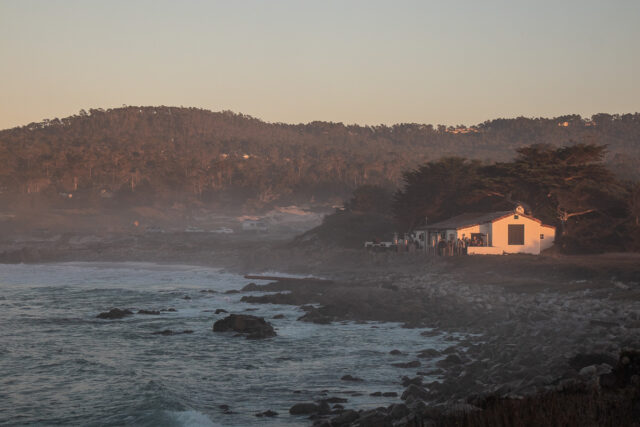 spanish bay monterey bay sunset