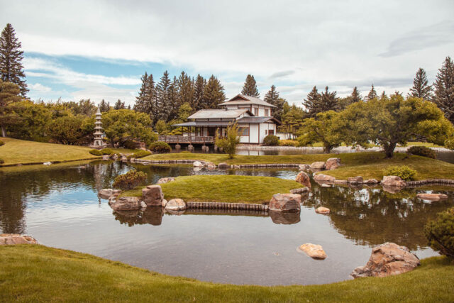 nikka yuko japanese garden in lethbridge