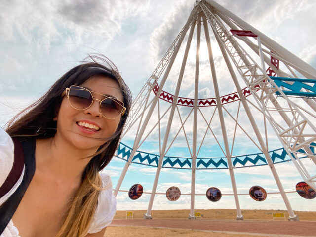 worlds tallest tepee in medicine hat