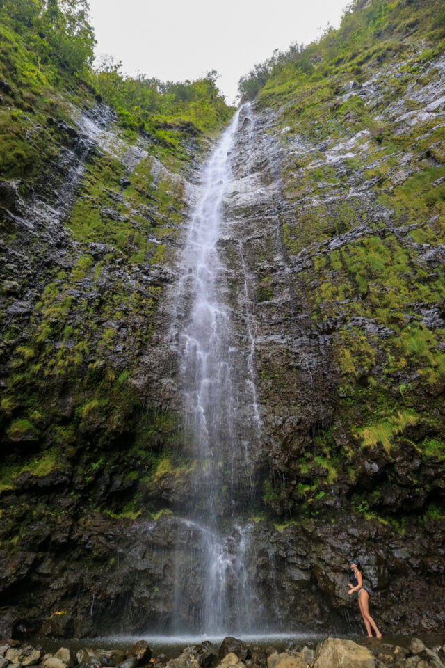maui waimoku falls access via pipiwai trail
