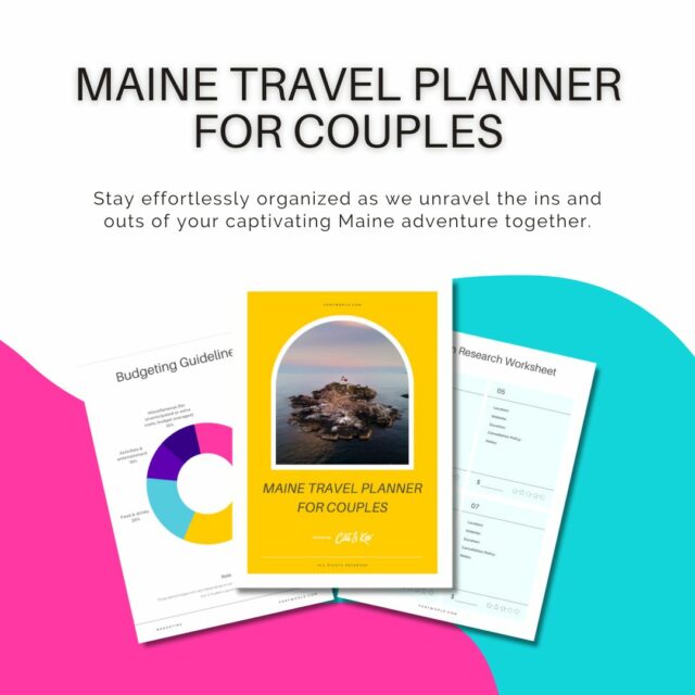 maine travel planner for couples