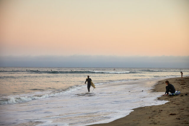 Malibu Surfrider Beach in Los Angeles