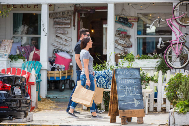 Venice shopping on Abbot Kinney Boulevard in Los Angeles