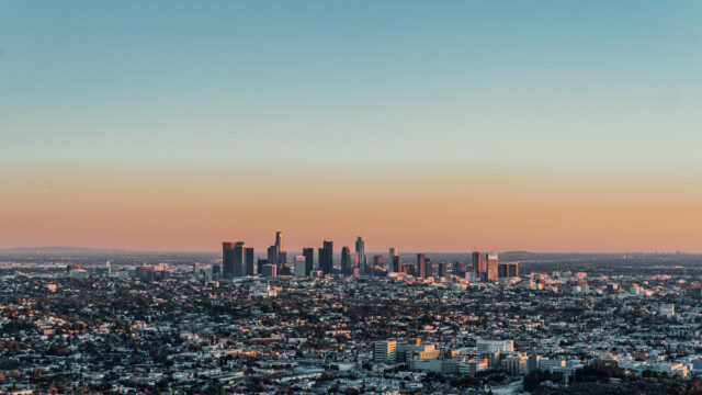 city view of Los Angeles 2-day itinerary