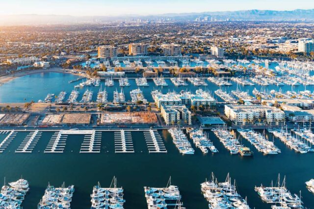 Marina Del Rey, near Venice Beach, Los Angeles