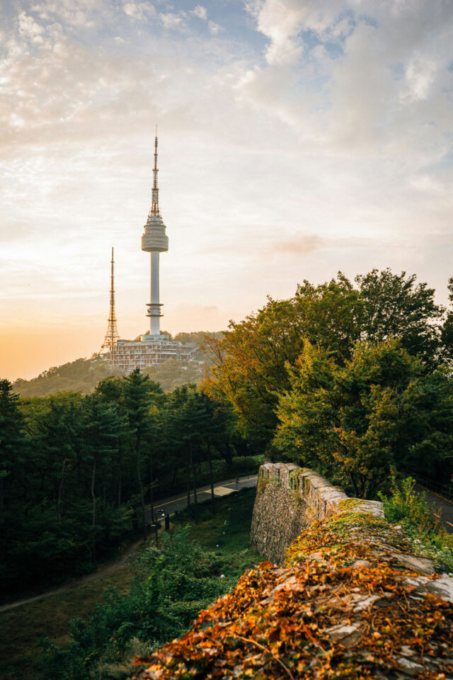 south korea namsan tower